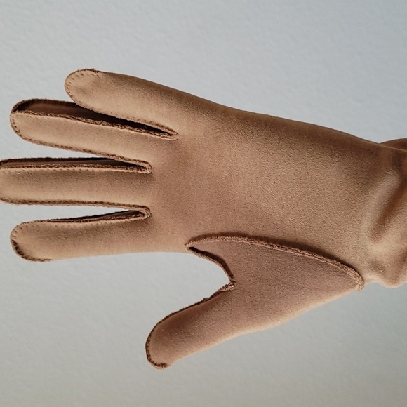 Vintage 1950s Cresendoe Leather Tailored Gloves - Picture 9 of 10